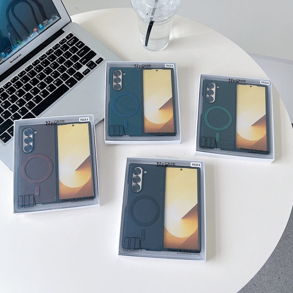 Carbon Grid Pattern Magsafe Phone Case - Samsung Z Series