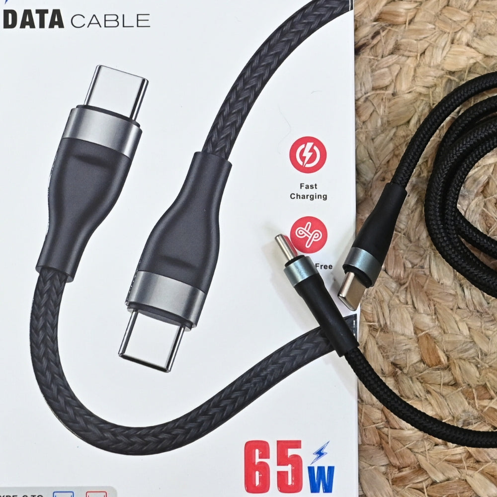 65W Type-C TO Type-C Cable (CB110)