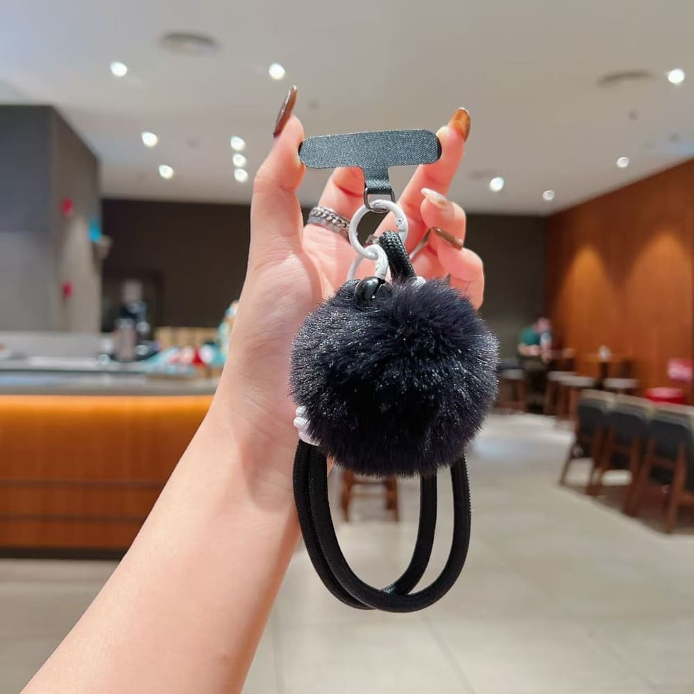 Charmi Plush Fluffy Loop Phone Charm