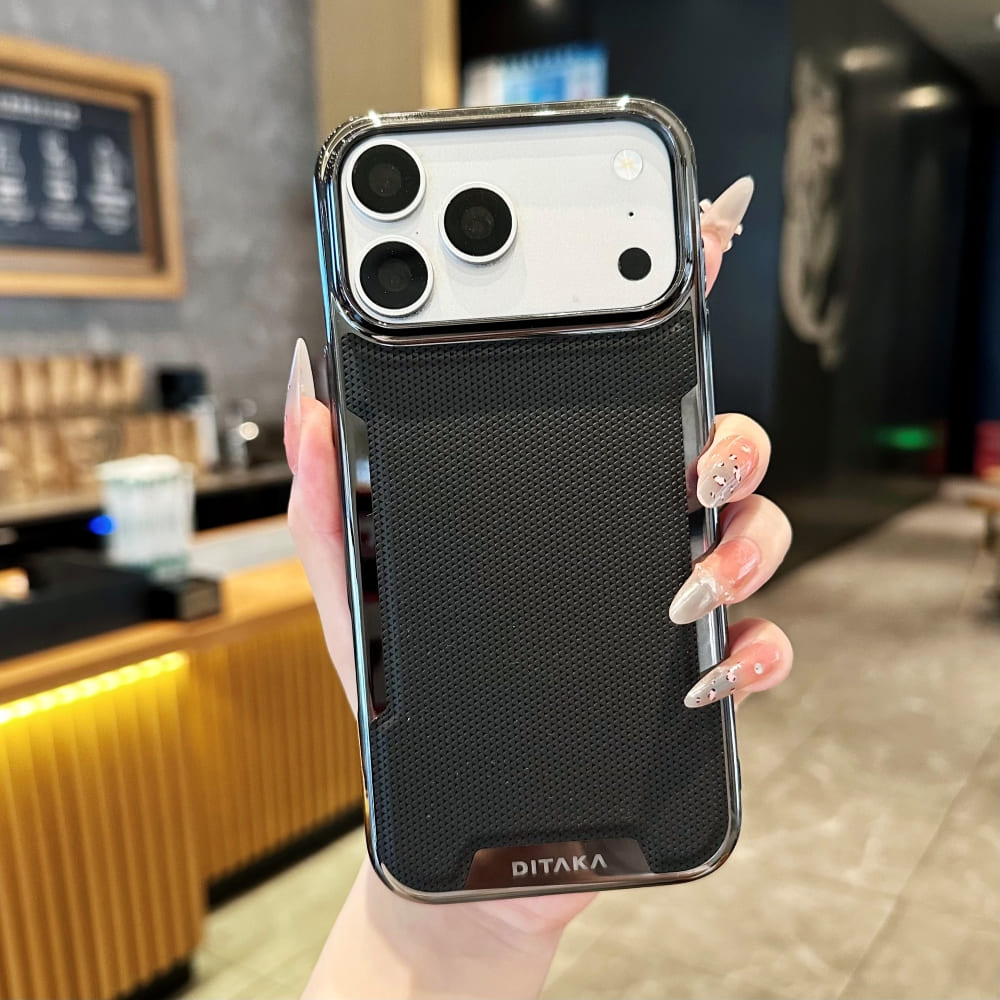 Crystal Frost Chrome Phone Case