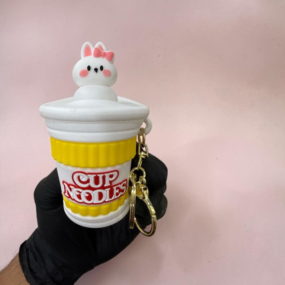 Cup Noodles Bowl Keychain | Handbag Charm | Phone Charm