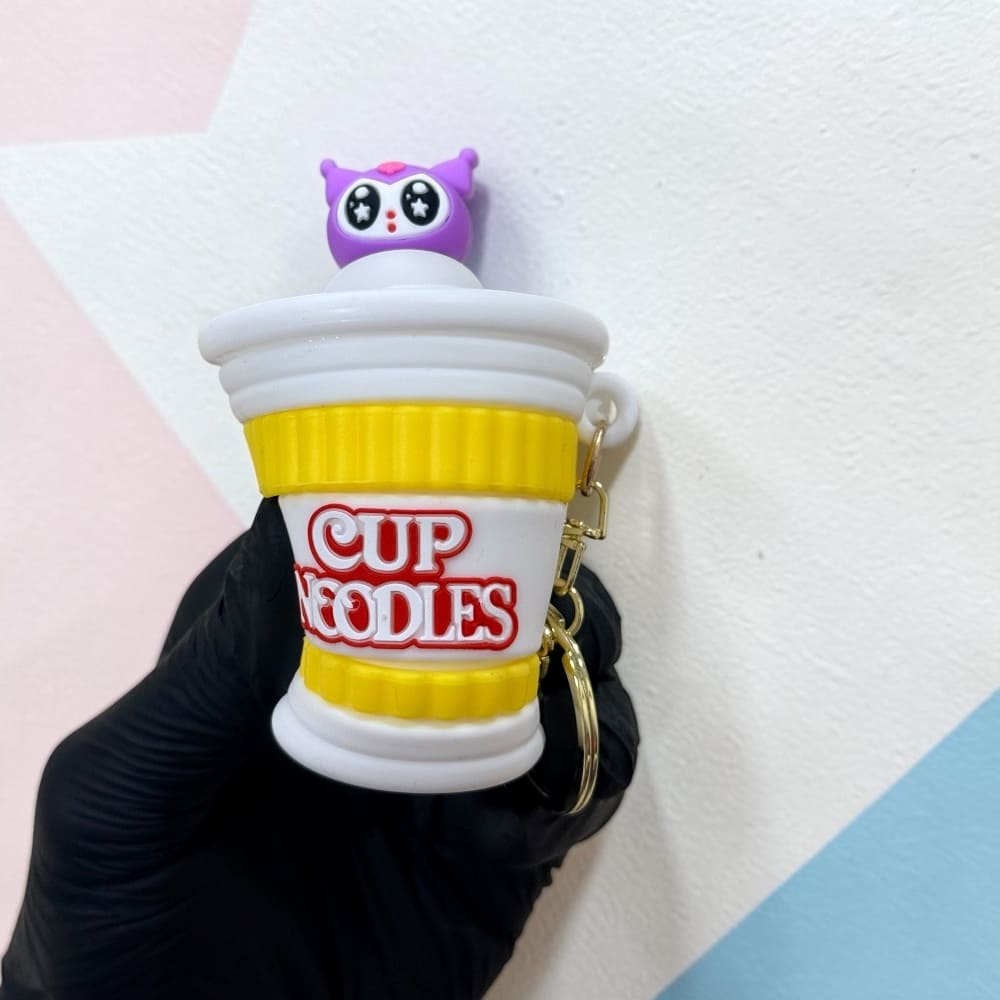 Cup Noodles Bowl Keychain | Handbag Charm | Phone Charm