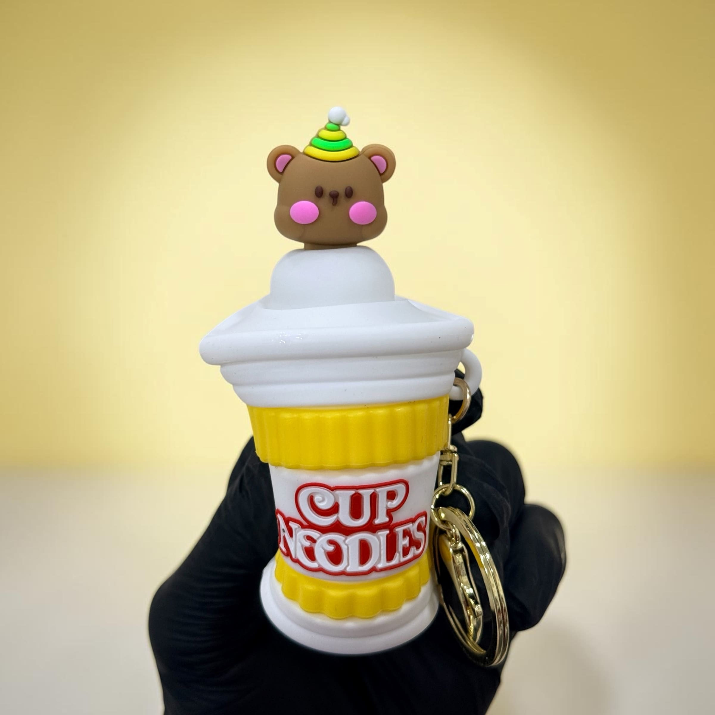 Cup Noodles Bowl Keychain | Handbag Charm | Phone Charm