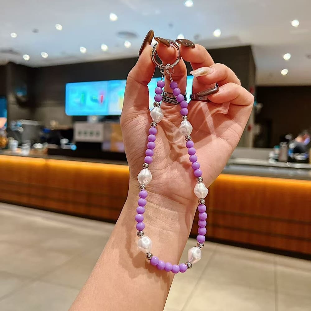 Dreamy Daisy Beads Phone Charm