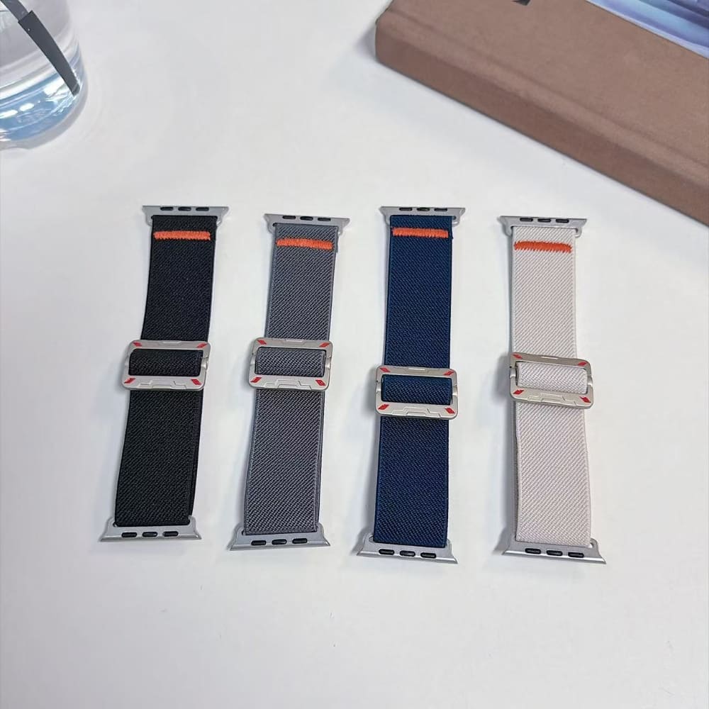 Fashion Pure Color Nylon Watch Belt