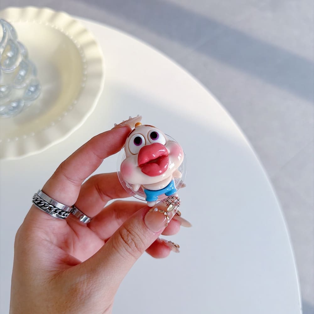 Fun Cartoon Character Mobile Grip Phone Stand