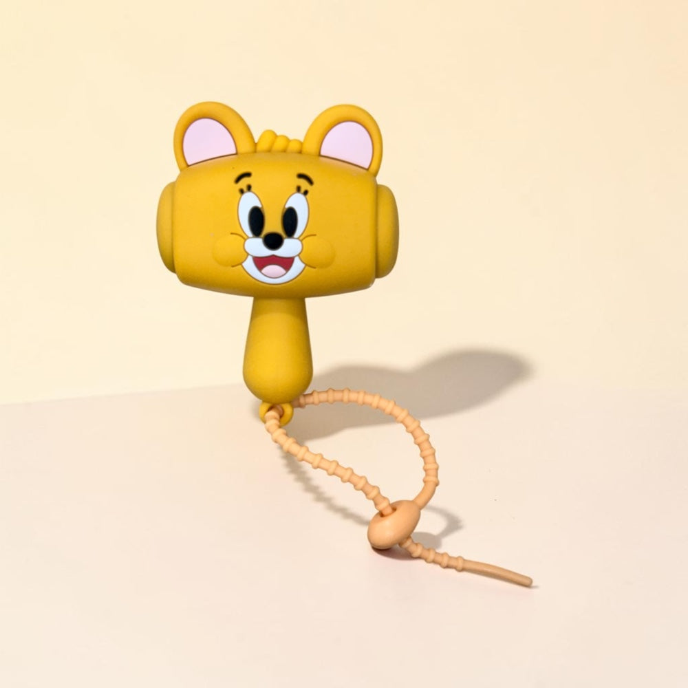 Hammer Face Character Keychain | Handbag Charm | Phone Charm