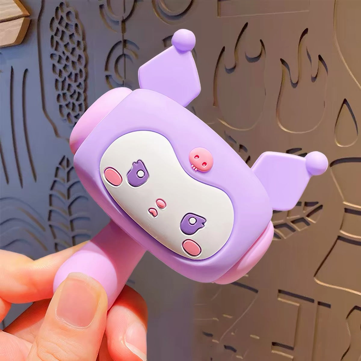 Hammer Face Character Keychain | Handbag Charm | Phone Charm