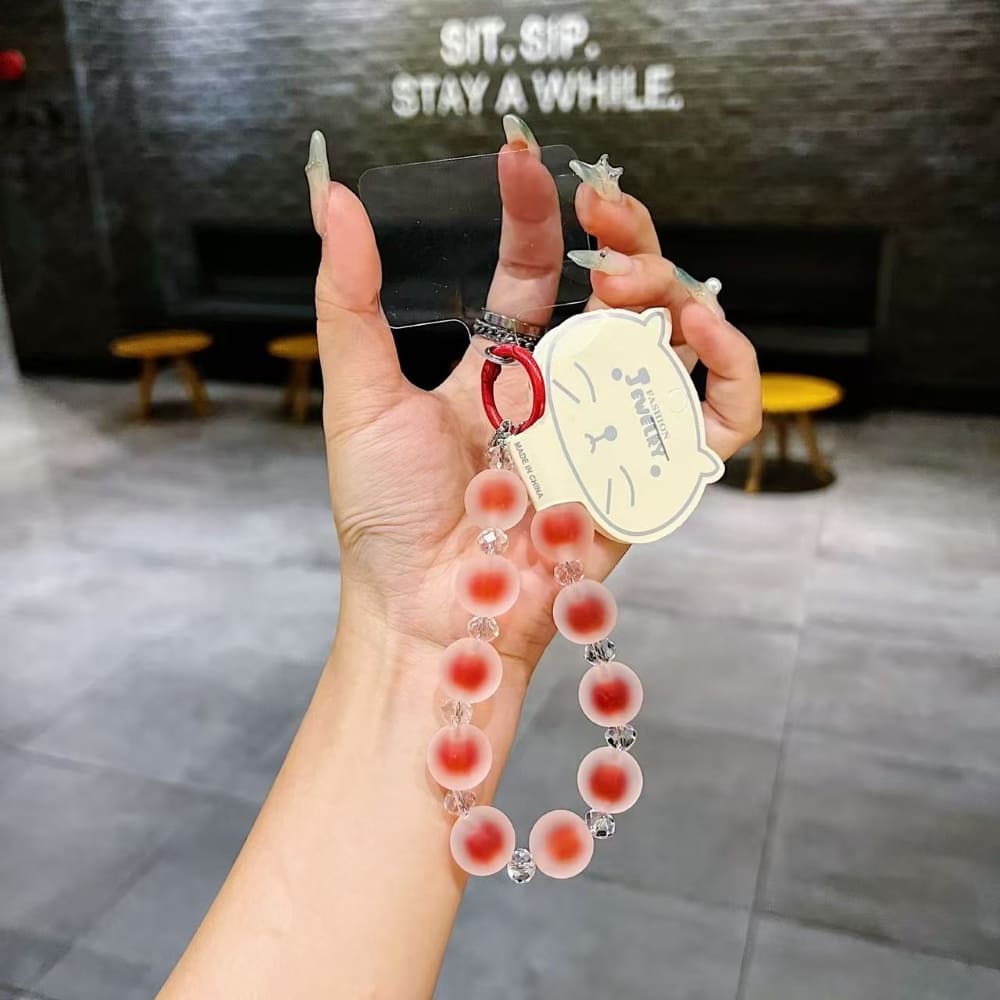 Cotton Candy Loop Phone Charm