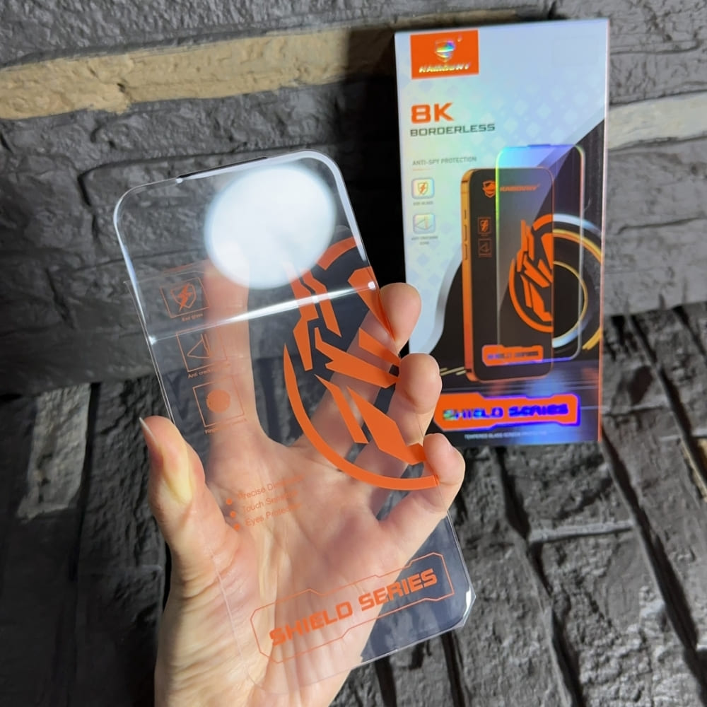 KAMOVNY 8K Borderless HD Tempered Glass