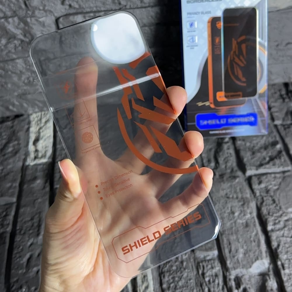 KAMOVNY 8K Borderless Privacy Tempered Glass