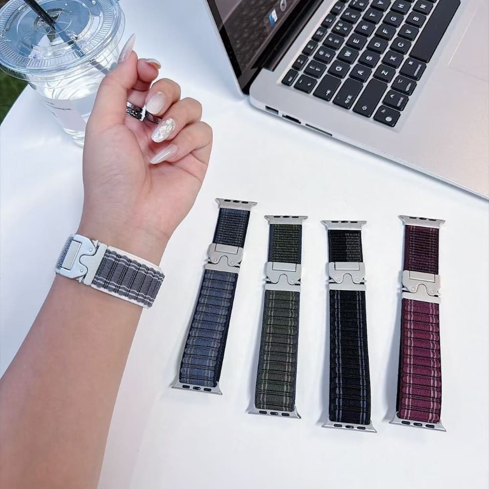 Luxury Parachute Style Nylon Watch Belt