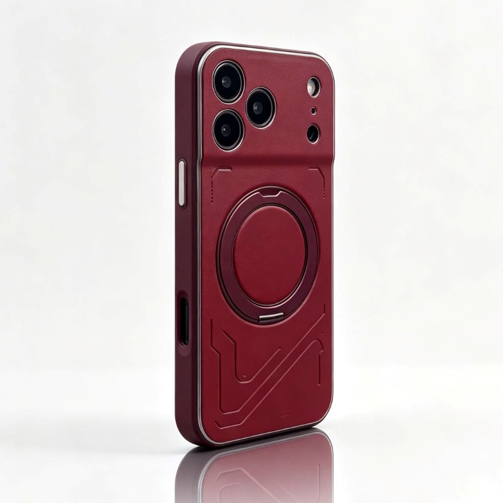 Magsafe Ring Stand Camera Protection Phone Case
