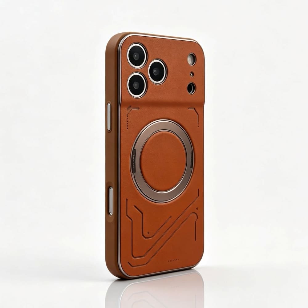 Magsafe Ring Stand Camera Protection Phone Case
