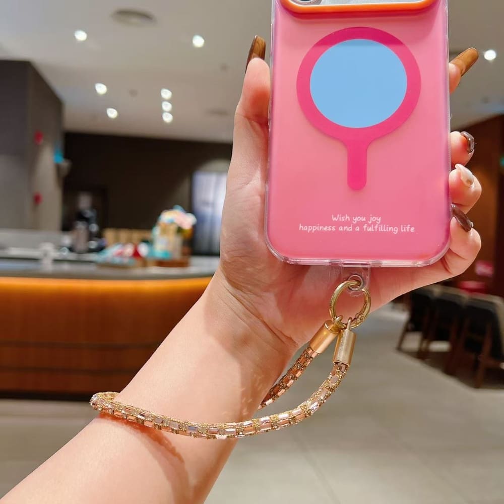 Smoky Stardust Twinkle Beads Phone Charm