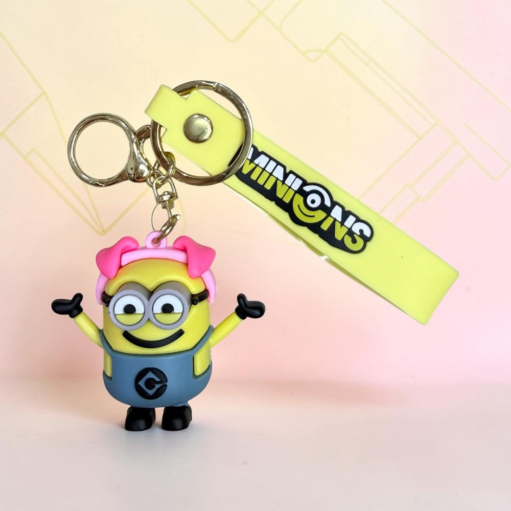 Mini Toon Fun Buddy Keychain | Handbag Charm | Phone Charm