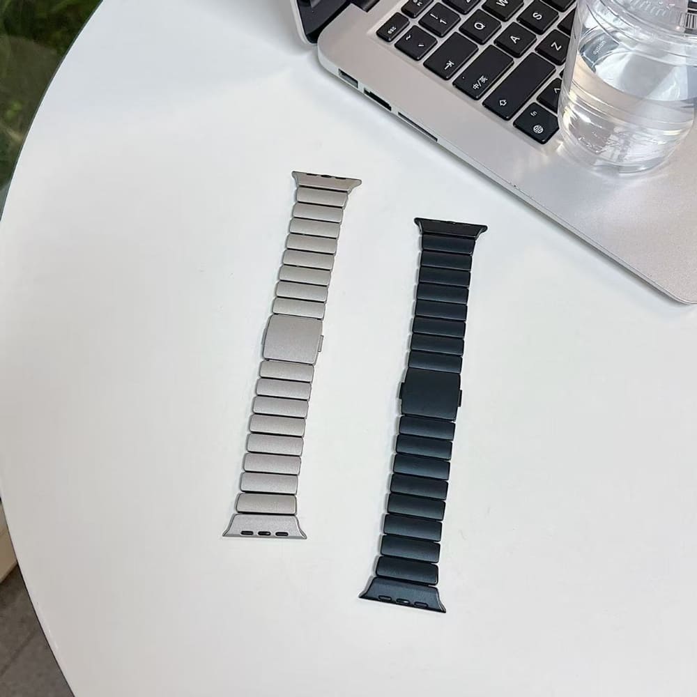 Premium Titanium Adjustable Metal Watch Belt