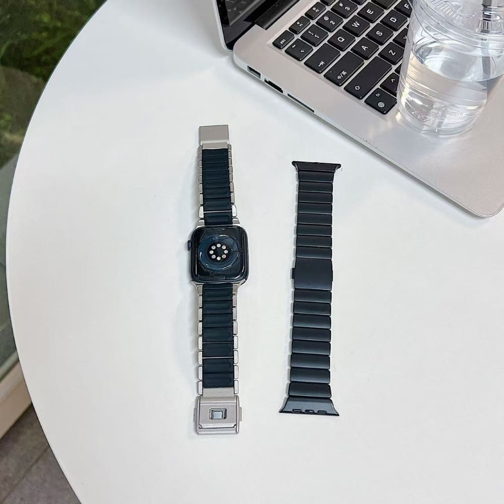 Premium Titanium Adjustable Metal Watch Belt