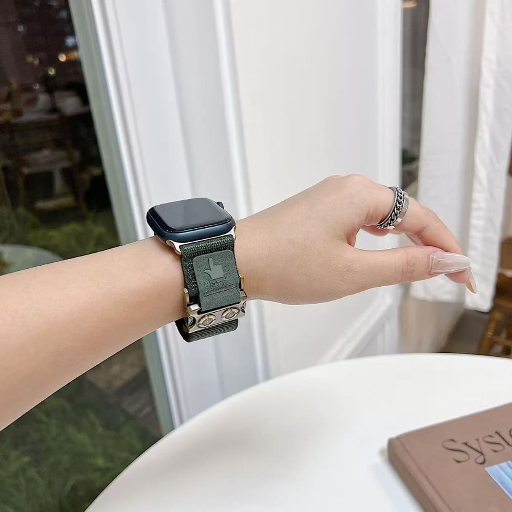 Rugged Magnetic Nylon Watch Belt