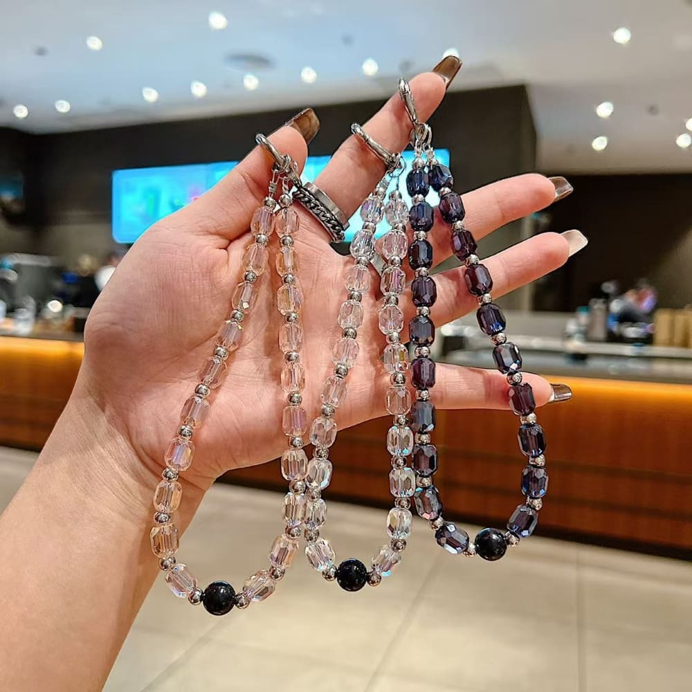 Smoky Glass Luxe Phone Charm