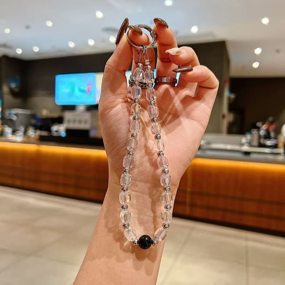 Smoky Glass Luxe Phone Charm