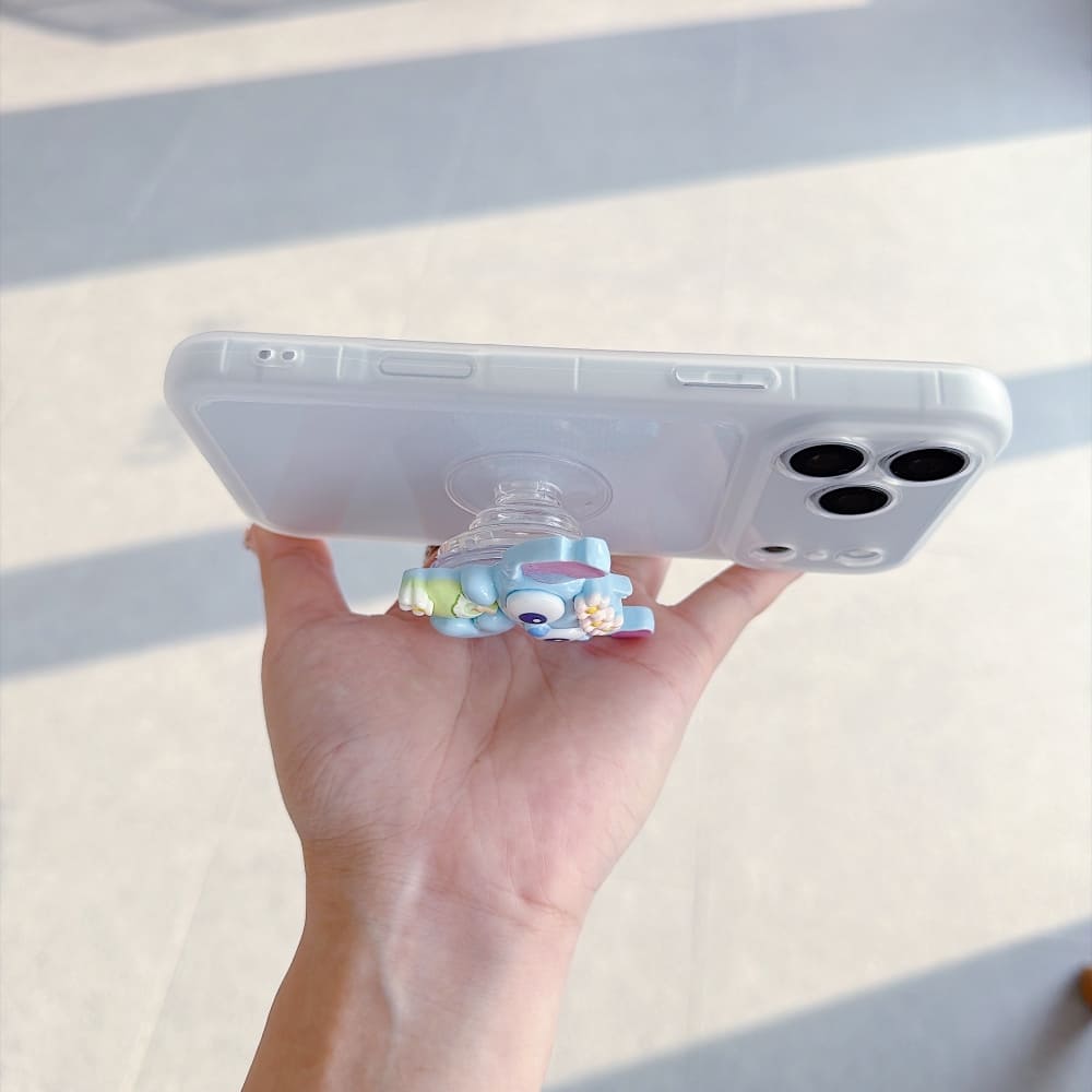 Stitchy Snap Character Mobile Grip Phone Stand