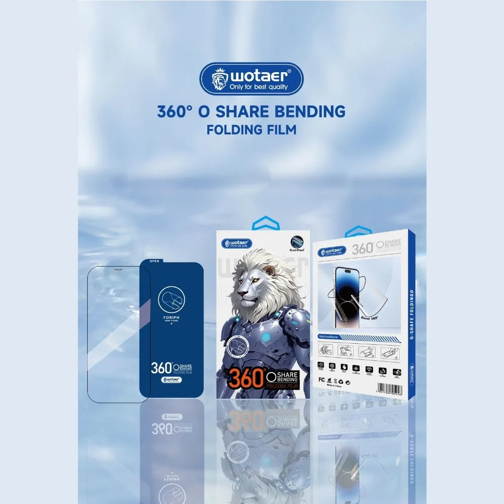 WOTAER 360 Bending HD Tempered Glass