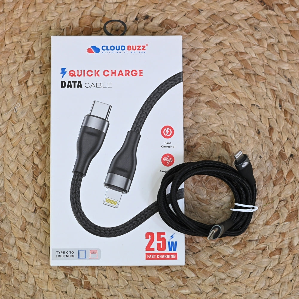 25W Type-C to Lightning Fast Charging Cable (CB111)