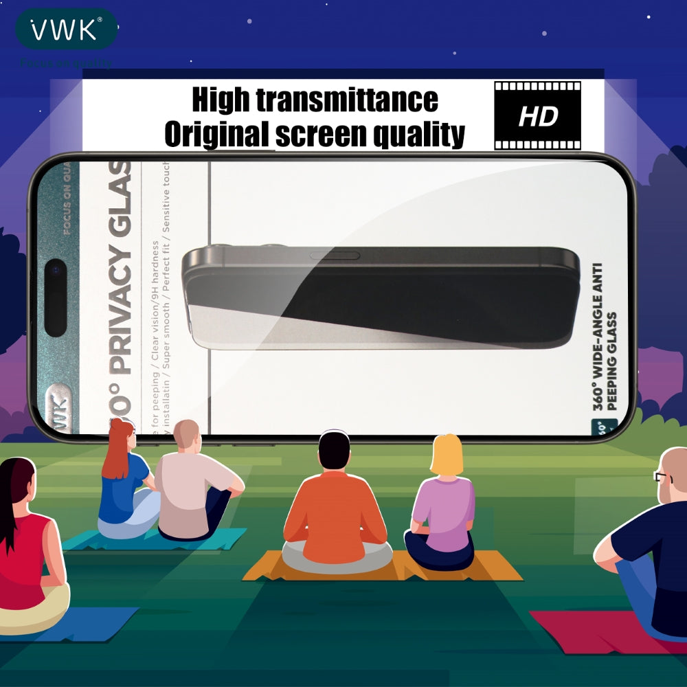 360 Degree Privacy Tempered Glass | Screen Protector