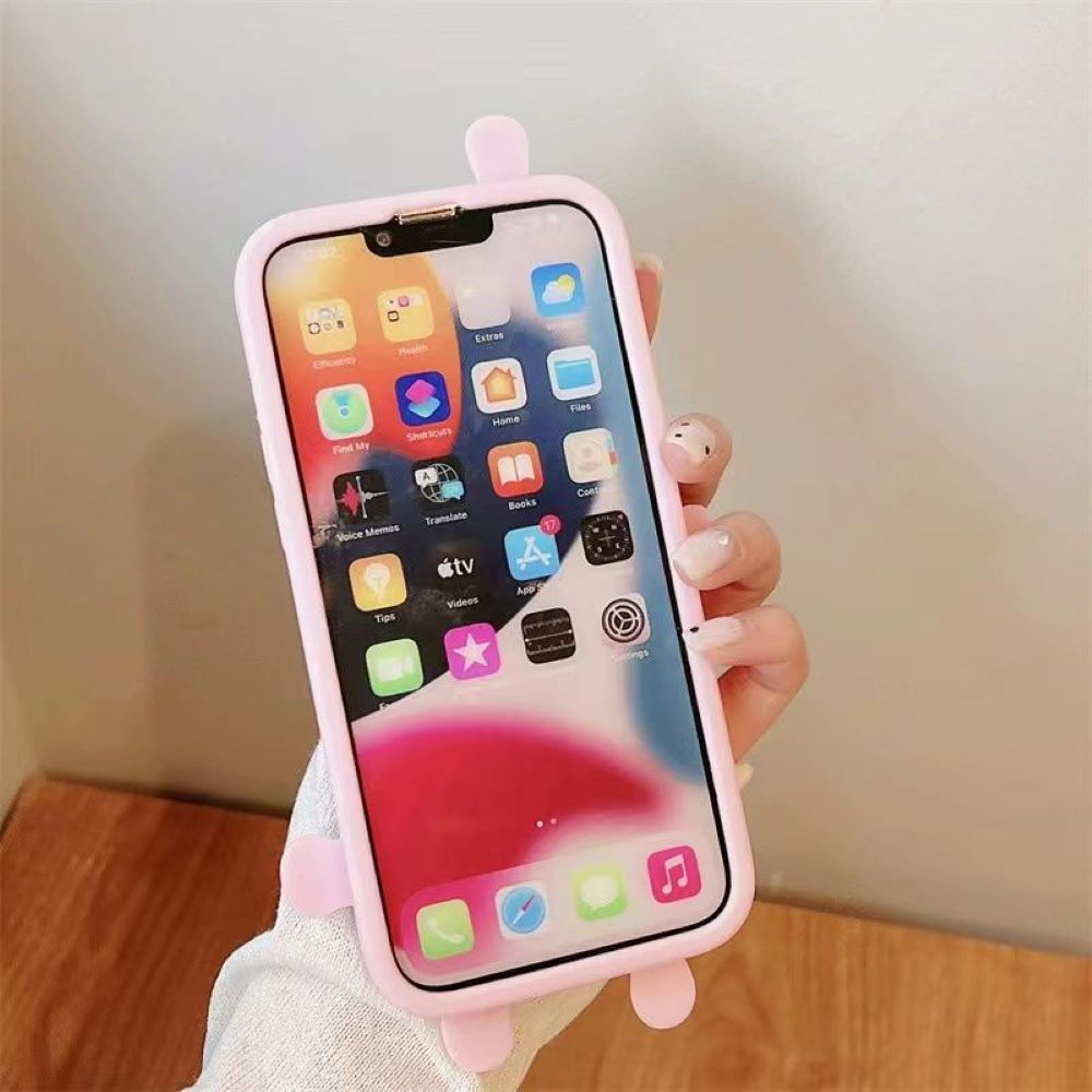 3D Cartoon Puzzle Silicone Shockproof Soft Phone Case - iPhone 13 Pro