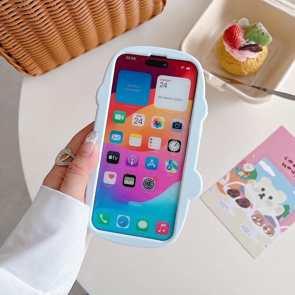 3D Silicone Bear Soft Phone Case - iPhone 13 Pro Max