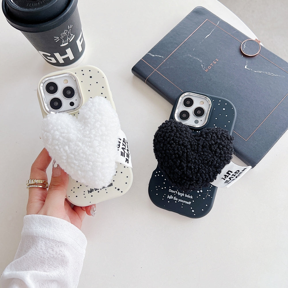 3D Love Warm Winter Phone Case - iPhone 15 Pro Max