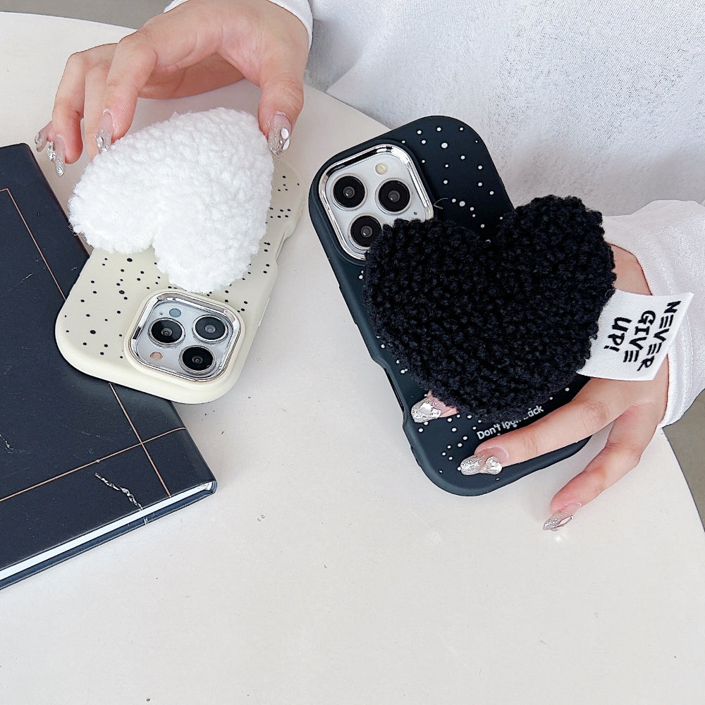 3D Love Warm Winter Phone Case - iPhone 13 Pro Max