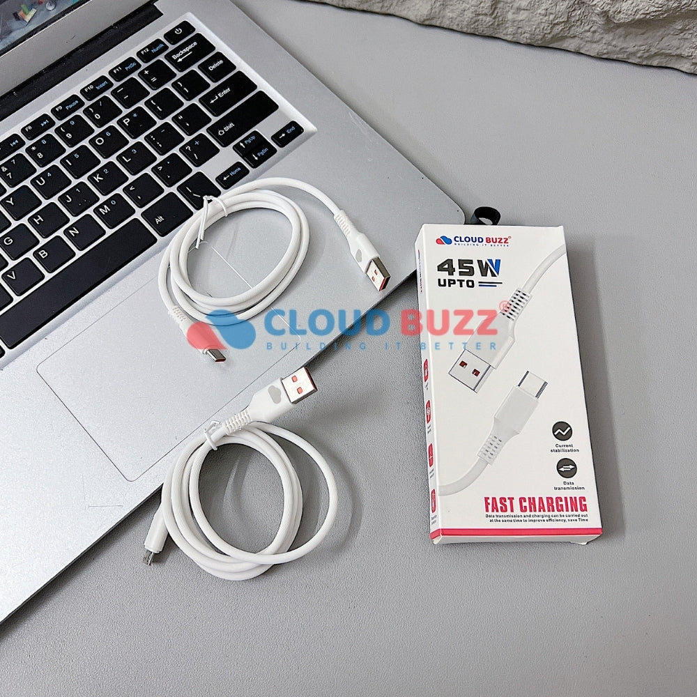 45W Fast Charging Type-C (TC) Data Cable (CB302)