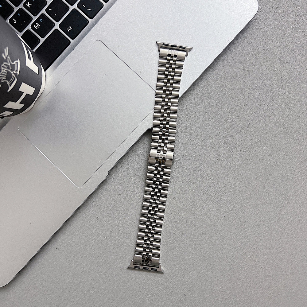 Aluminum Alloy Watch Band for Smartwatch | Smartwatch Band for iWatch Series 9/8/7/6/5/4/3/2/1/Ultra 2/Ultra SE/SE 2