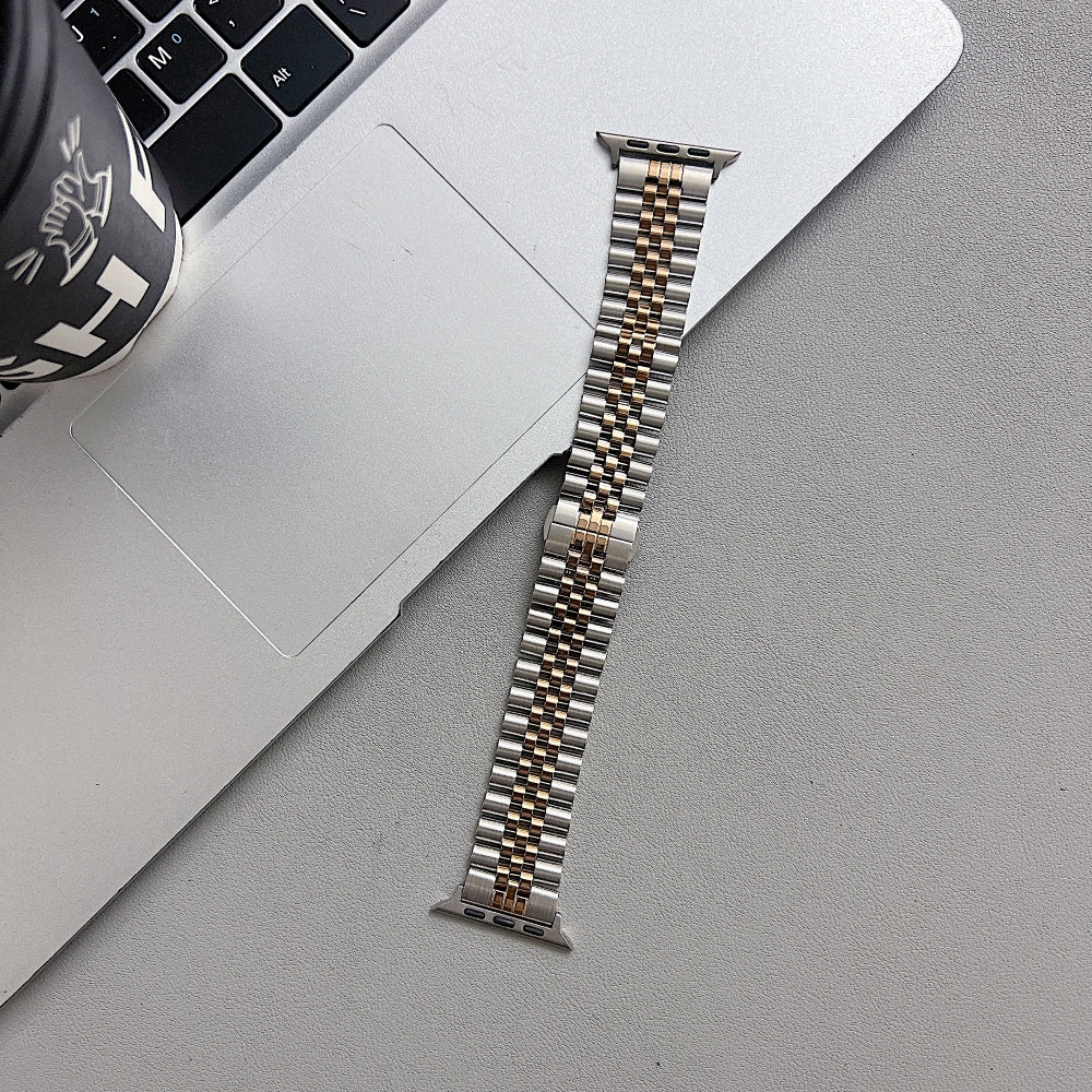 Aluminum Alloy Watch Band for Smartwatch | Smartwatch Band for iWatch Series 9/8/7/6/5/4/3/2/1/Ultra 2/Ultra SE/SE 2