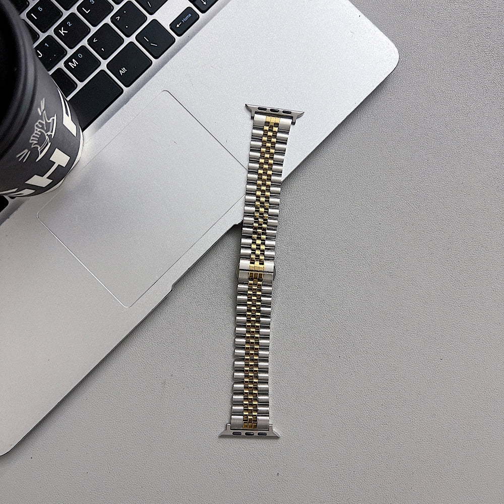 Aluminum Alloy Watch Band for Smartwatch | Smartwatch Band for iWatch Series 9/8/7/6/5/4/3/2/1/Ultra 2/Ultra SE/SE 2