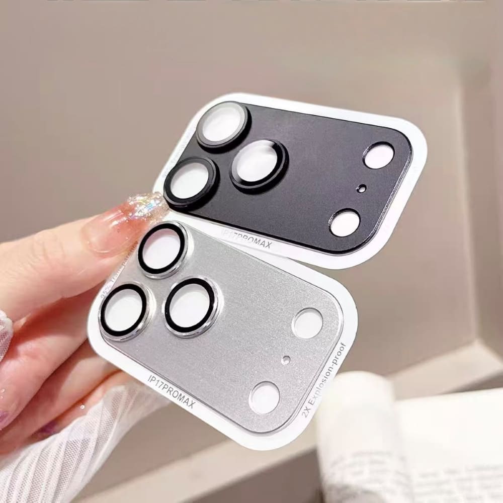 Anti Reflection Matte Metal Armor Camera Lens Protector Film - Samsung Series