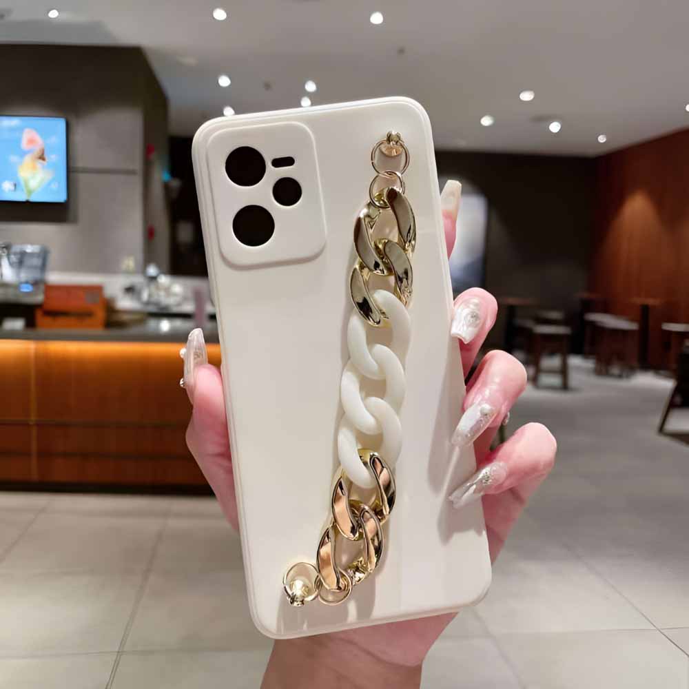 Bracelet Strap Camera Protection Color TPU Phone Case - iPhone X