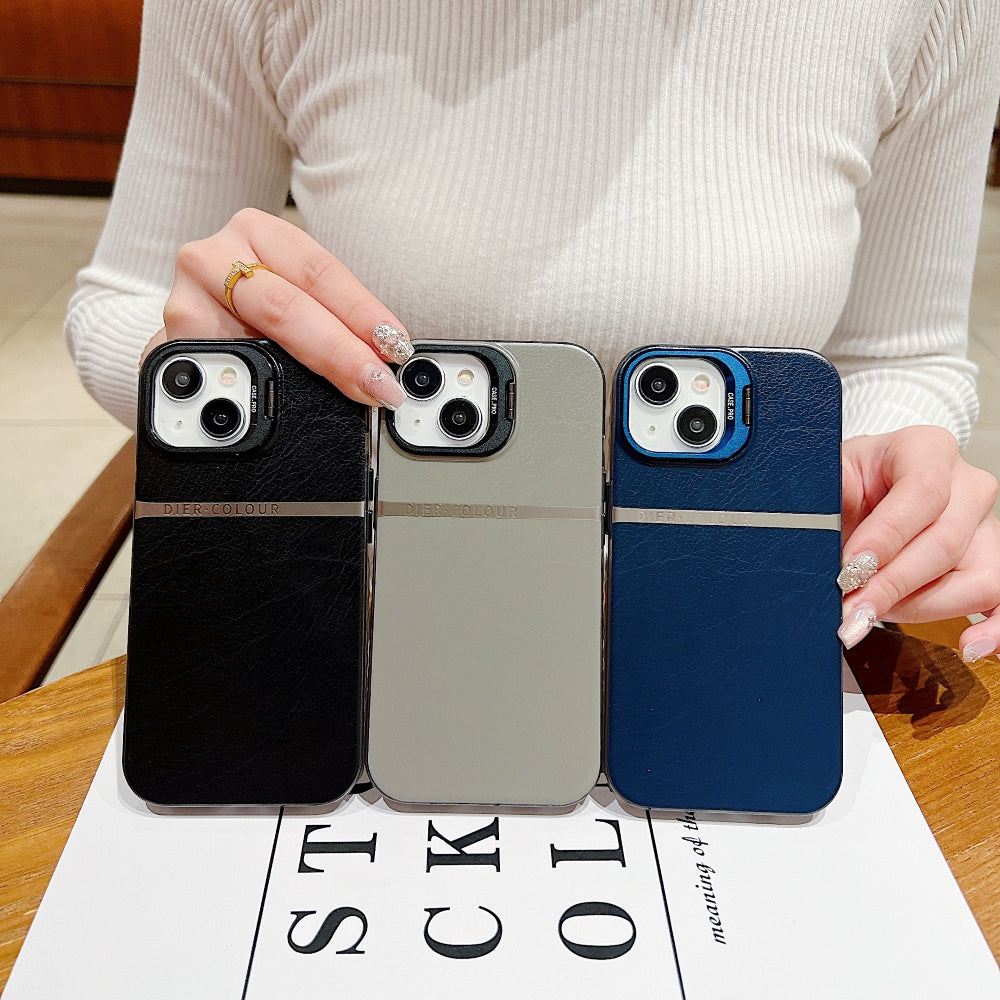 Bracket Kickstand TPU (Soft) | PC (Hard) Phone Case - iPhone 14