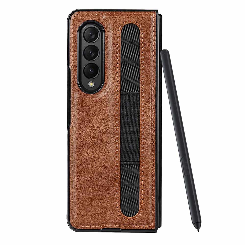 Luxury Business Phone Case With Pen Holder - Samsung Z Fold 4