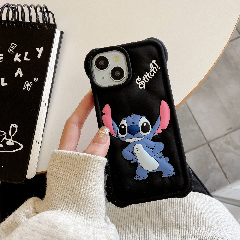 3D Fun Cartoon Silicone Soft Protective Phone Case - iPhone 13 Pro Max