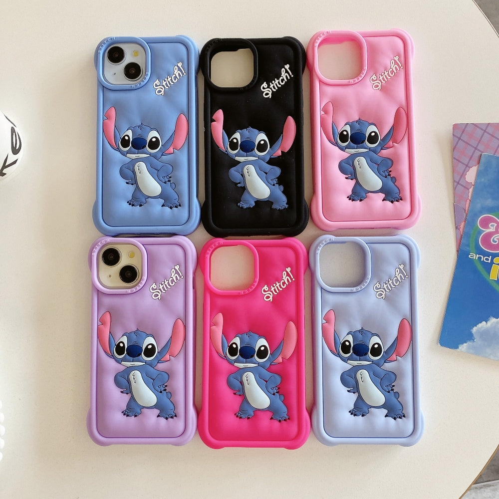 3D Fun Cartoon Silicone Soft Protective Phone Case - iPhone 13 Pro Max