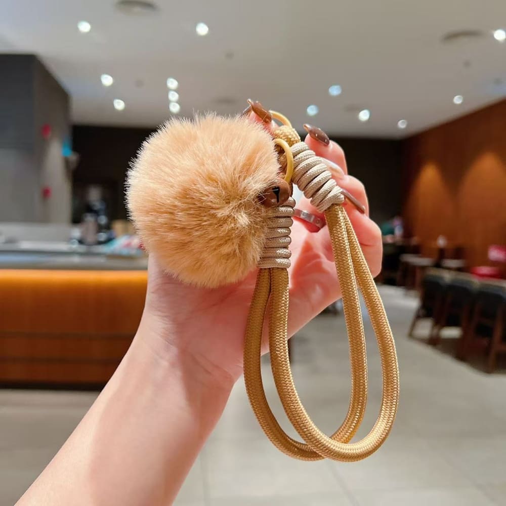 Charmi Plush Fluffy Loop Phone Charm