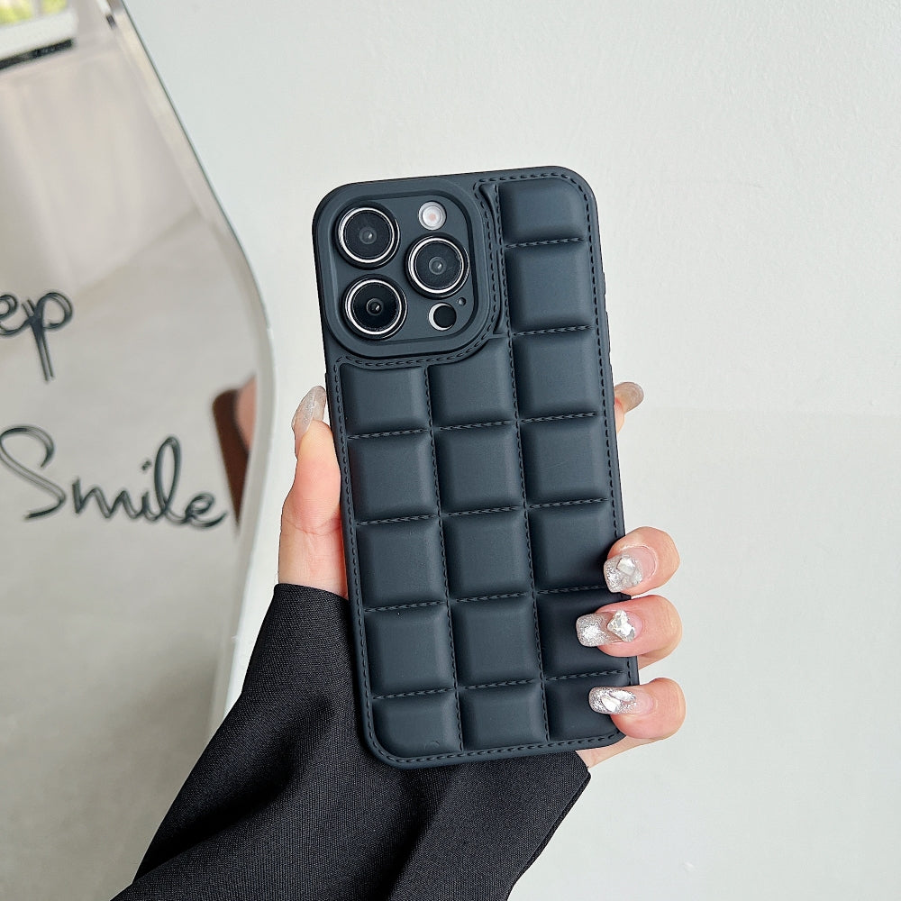 Chocolate Puffer TPU (Soft) Camera Protection Phone Case - Oppo Reno 12 Pro (5G)