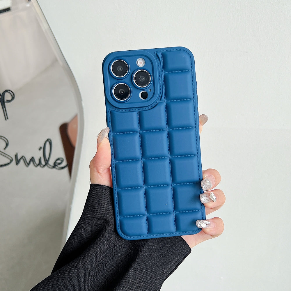 Chocolate Puffer TPU (Soft) Camera Protection Phone Case - Oppo A3 Pro