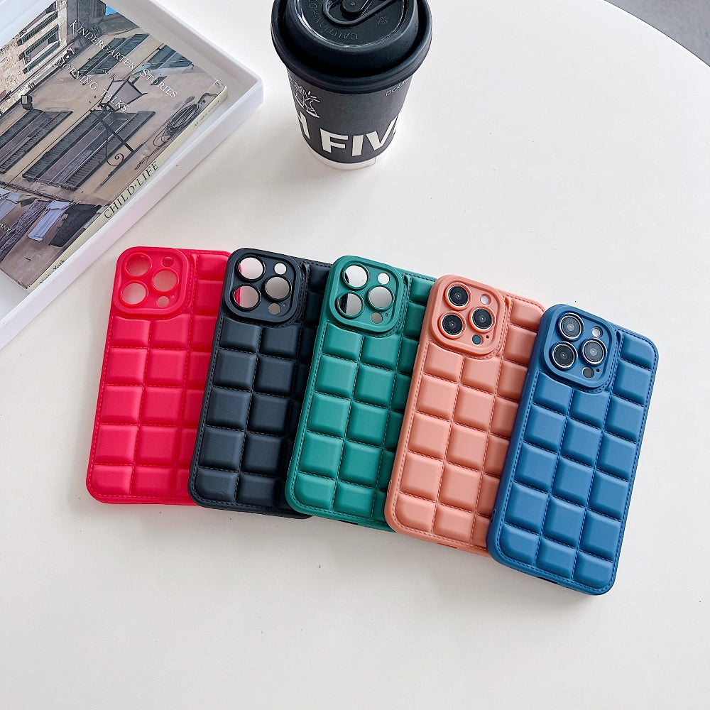 Chocolate Puffer TPU (Soft) Camera Protection Phone Case - Vivo Y38