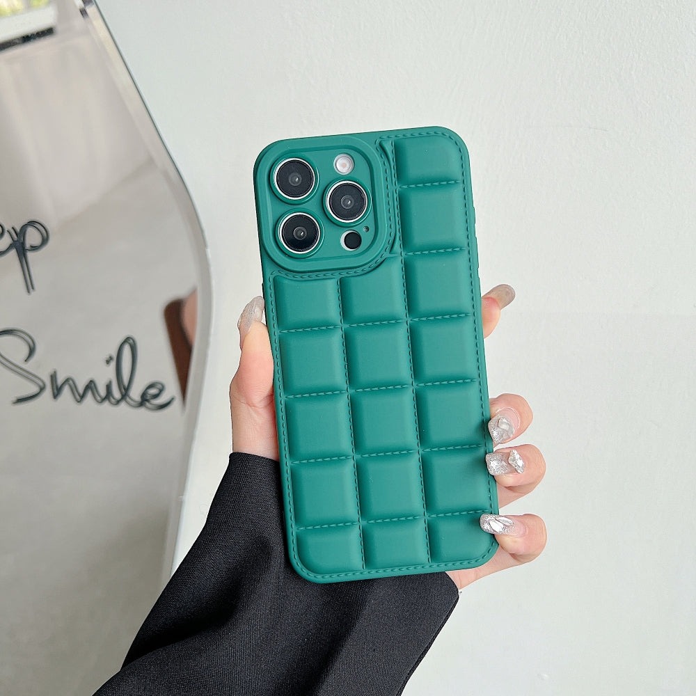 Chocolate Puffer TPU (Soft) Camera Protection Phone Case - Oppo A3 Pro