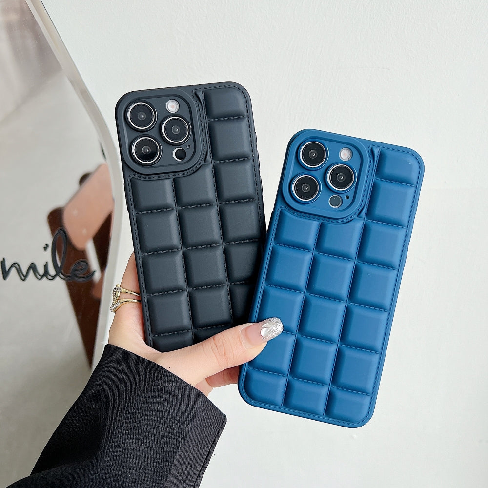 Chocolate Puffer TPU (Soft) Camera Protection Phone Case - Oppo Reno 12 Pro (5G)