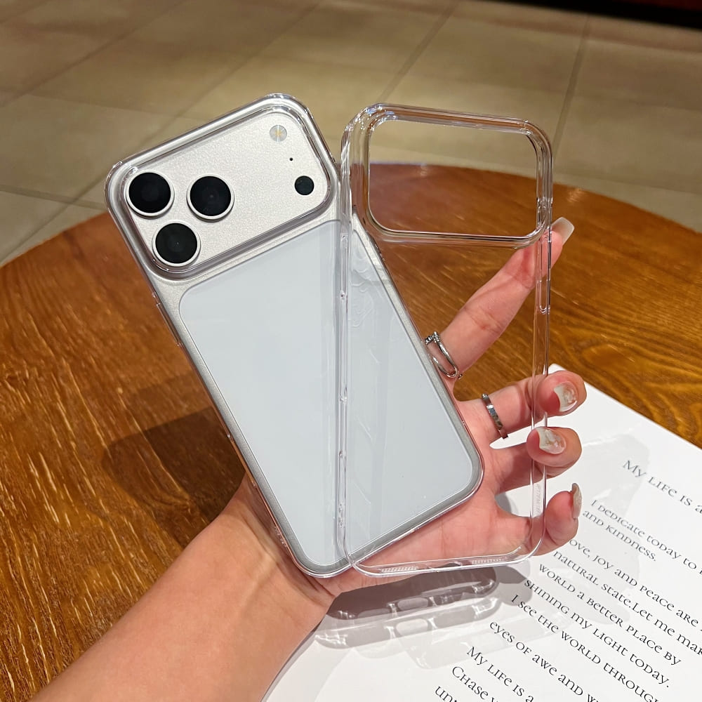 Clear Flex Transparent Hard Phone Case